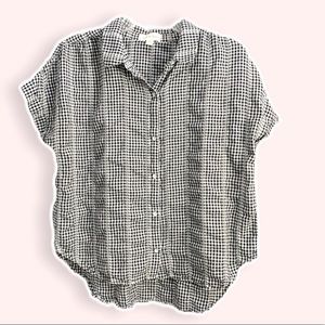 SALE❗️Cloth and stone Gingham buttondown